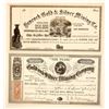Image 1 : Pair of Silver Mountain, CA Mining Stocks [191395]