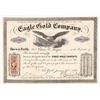 Image 1 : Eagle Gold Company Stock, 1865 [191699]