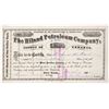 Image 1 : Hiland Petroleum Stock, 1872 [191629]