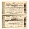 Image 1 : Oregon Steam Navigation Stocks, 2 Choice [191020]