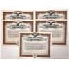 Image 1 : Billy Rose Signed Glenmore Prod. Stocks, c1947-50 (5) [191586]