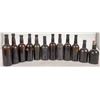 Image 1 : Black Glass Bottles, Ocean Salvaged, 12 [195544]