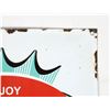 Image 3 : Enjoy Double Cola Repro Porcelain Sign [196348]