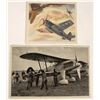 Image 2 : Postcards, Trade Card - Airplanes, c1900-43 (6) [188900]