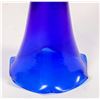 Image 3 : Car Vase, Cobalt, Outward Lip [195836]