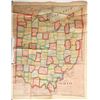 Image 1 : Ohio Railroad System Map, George Cram, c1908 [187265]