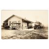 Image 1 : Yamhill, Oregon Train Depot Real Photo Postcard [197591]