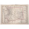 Image 1 : Washington State Counties Railroad Map, c. 1880s-1910s [193205]