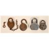 Image 2 : Unmarked Railroad Padlocks (4) [191347]
