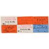 Image 2 : Weaverville & Shasta Toll Road Tickets [195994]