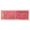 Image 1 : Rare Montana/Idaho Stagecoach Tickets [193600]