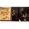 Image 3 : Chinese Wood Carving/Burning Art Lot of 36 [181180]