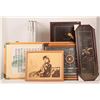Image 1 : Chinese Wood Carving/Burning Art, Lot of 17 [181175]