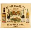 Image 1 : Hommel Lithograph: Wine Advertising Artwork  1893 [78974]