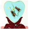 Image 2 : Insects & Crustacean Encased in Resin Heart  (15) [196260]