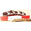 Image 1 : Resin 5 Elephant Train, 12 Sets [196234]