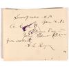 Image 1 : Hand written check - Snowflake, Arizona Territory [195656]