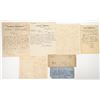 Image 1 : Silver Mountain/Markleeville Billheads (6) [188116]