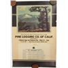 Image 1 : Pine Logging Co. of California Calendar Poster [195620]