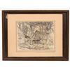 Image 1 : Chinatown Grass Valley Sketch by Clifford L. Warner [194502]