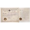Image 1 : Carson City Legal Docs Pair, 1879-1886 [195007]