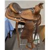 Image 1 : Western Saddle w/ Repairs, "Western Saddlery" [196612]