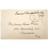 Image 1 : Frances Cleveland Preston Autograph on Cover, 1942 [196685]