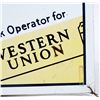 Image 2 : Western Union Metal Advertising Sign [196805]
