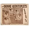 Image 1 : The Dionne Quintuplets Growing Up (1935 Book) [197688]