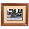 Image 1 : Original Bicycle Photo, Woodgrain Frame [197176]