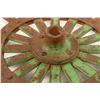 Image 2 : Cast Iron Farm Rotary Disc Plow Wheel [197106]