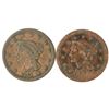Image 1 : Large Cents: 1841 & 1843 [198259]