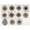 Image 1 : Encased Pennies Advertising Whiskey (11) [198247]