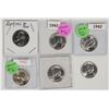 Image 1 : Washington Quarters Proof and BU (6) [197915]