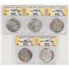 Image 2 : Morgan Dollars (5) [197765]