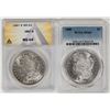 Image 1 : Morgan Dollars: MS 64 (2) [197747]