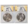 Image 1 : Peace Dollars 1922 (2) [197748]