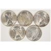Image 1 : Peace Dollars (5) [198253]