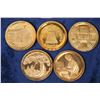 Image 2 : California Mission Medals (9) [196106]