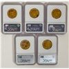 Image 2 : B. R. Sanchez Uncirculated Tokens (5) [197326]
