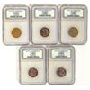 Image 1 : W. B. Barham Graded Tokens (5) [197119]