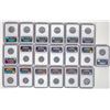Image 2 : Dealer Lot: 20 NGC Graded Tokens [197122]