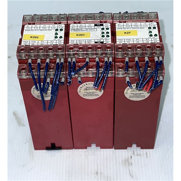 Lot of (3) Elan #SRB-NA-R-C.39/CHI-24V & #SRB-NA-R-C.35/CHI-24V