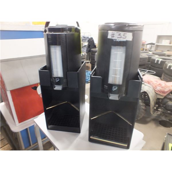 2 Coffee Urns w/ Stands