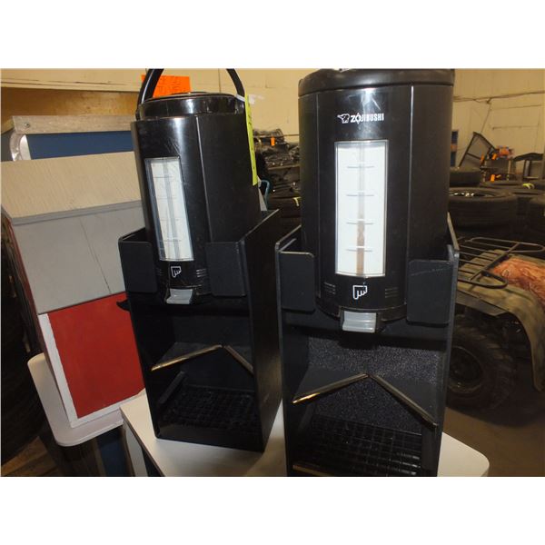 2 Coffee Urns w/ Stands