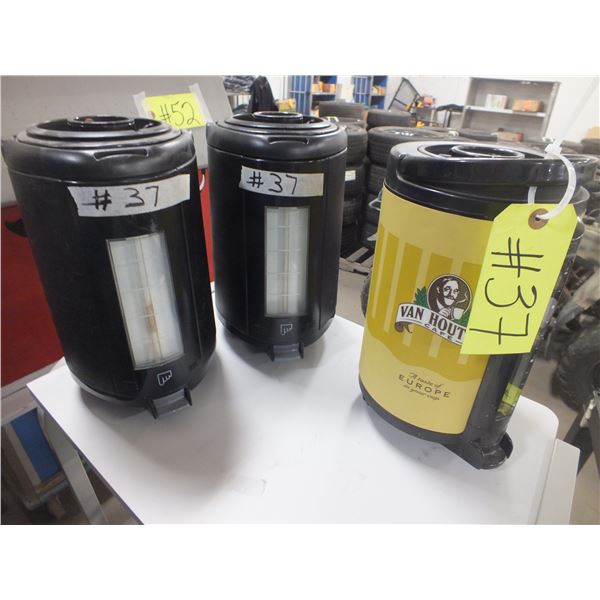 3 Coffee Urns