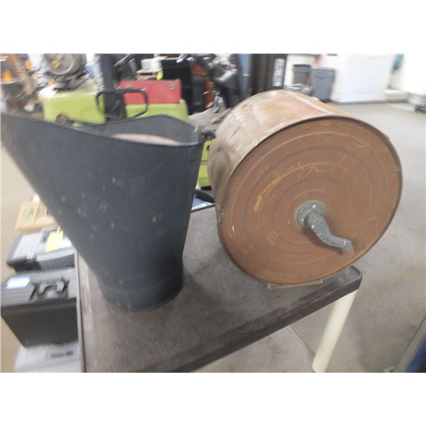 Butter Churner & Flower Pots