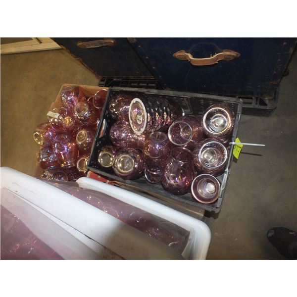 2 Boxes Of Flower Vase's