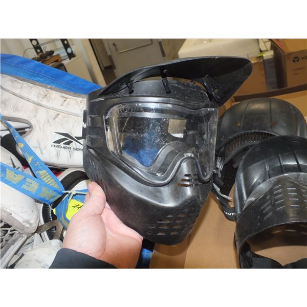 3 Paint Ball Face Masks