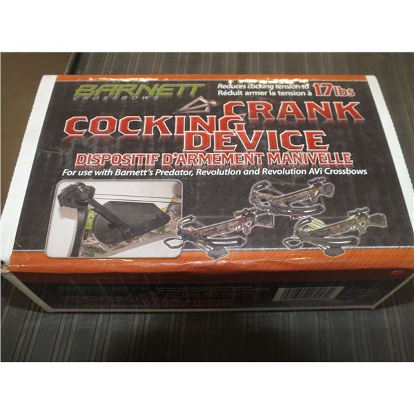 Barnett Crossbows Crank Cocking Device